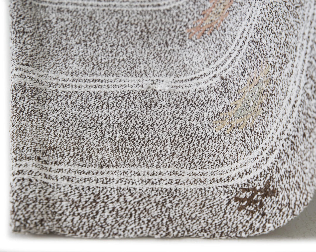Gray Kilim Rug 5' 5" x 7' | No. VR20453