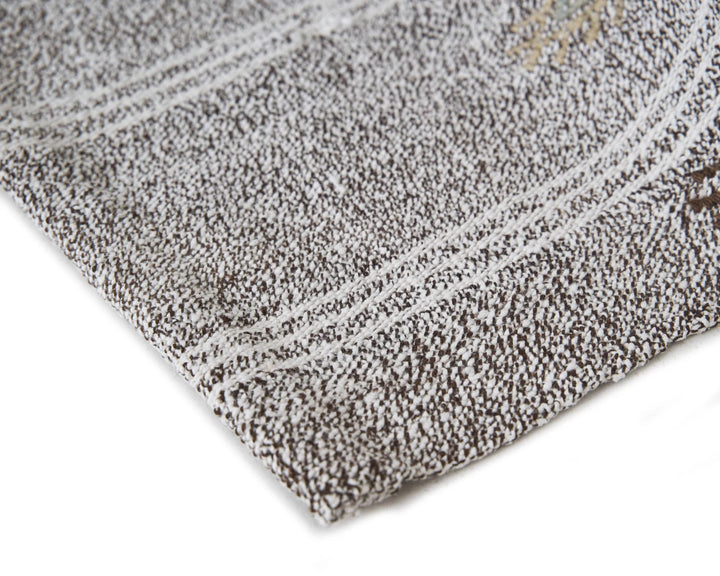Gray Kilim Rug 5' 5" x 7' | No. VR20453