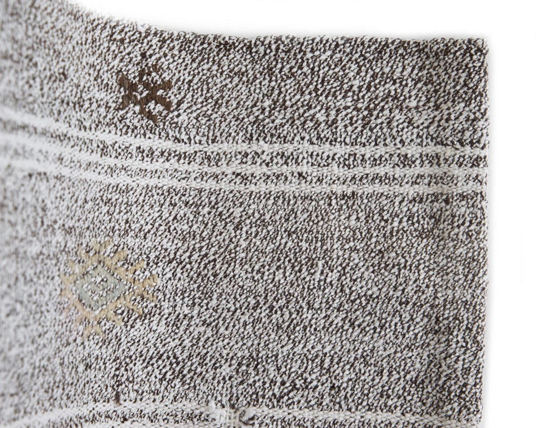 Gray Kilim Rug 5' 5" x 7' | No. VR20453