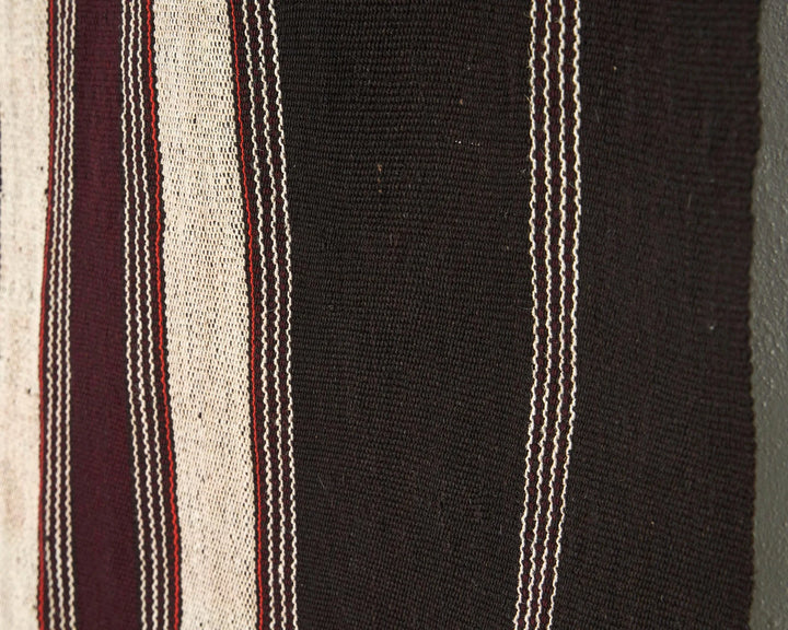 Brown Turkish Kilim Rug 5' 2" x 7' 3" Flat-Weave | No. VR20525