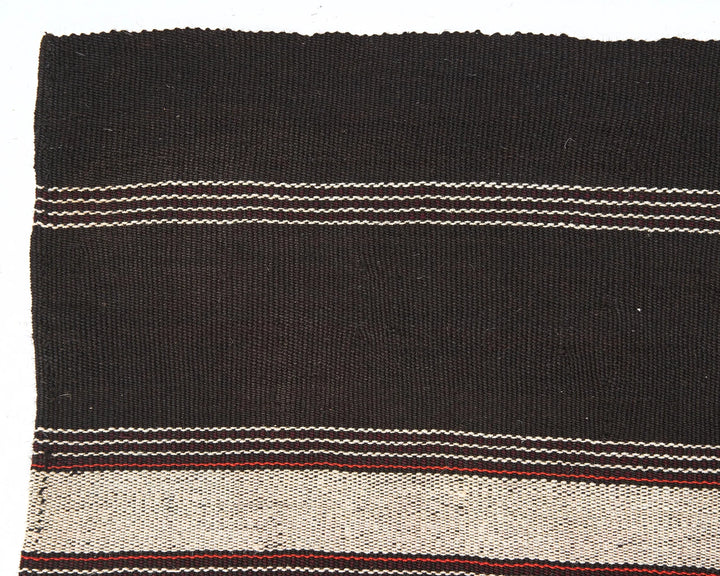 Brown Turkish Kilim Rug 5' 2" x 7' 3" Flat-Weave | No. VR20525
