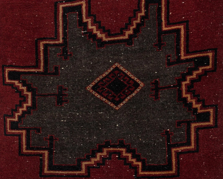 Multicolor Turkish Oushak Rug 10' 8" x 2' 10" Hand-Knotted | No. VR20554