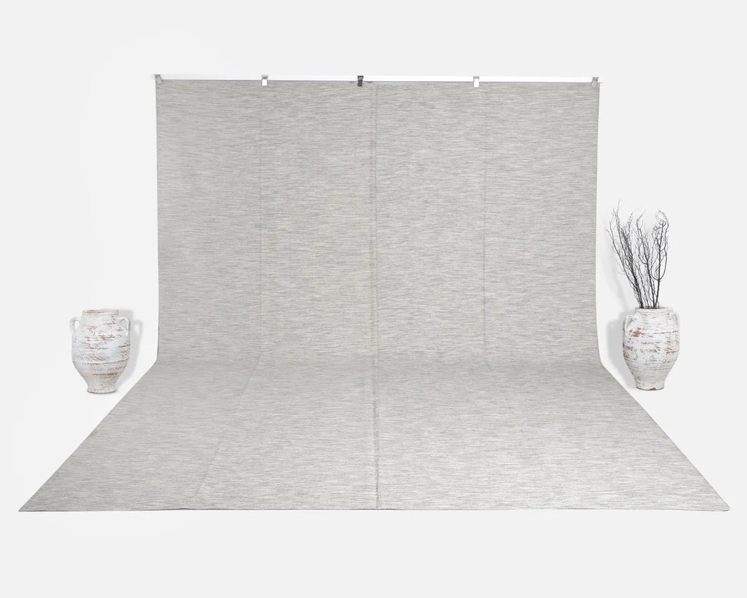Gray Turkish Kilim Rug 10' x 13' Flat-Weave | No. VR20679