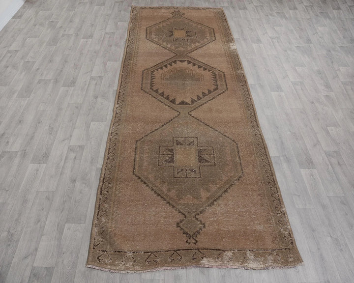 Beige Runner Rug 4' x 12' | No. VR20716