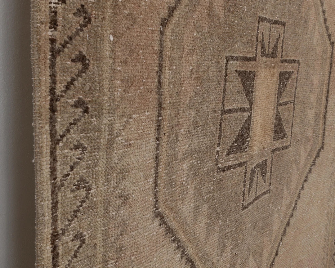 Beige Runner Rug 4' x 12' | No. VR20716