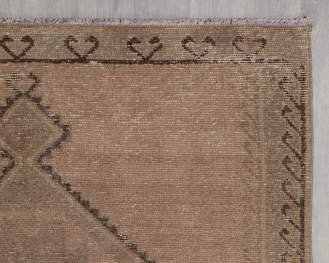 Beige Runner Rug 4' x 12' | No. VR20716
