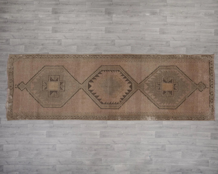 Beige Runner Rug 4' x 12' | No. VR20716