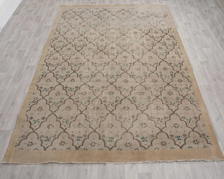 Vintage Turkish Rug 7' 1" x 9' 11" | No. VR20966