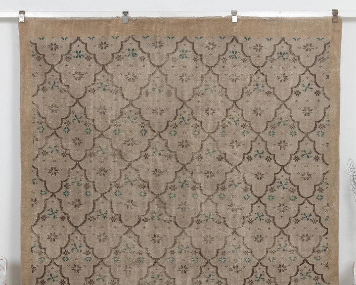 Vintage Turkish Rug 7' 1" x 9' 11" | No. VR20966