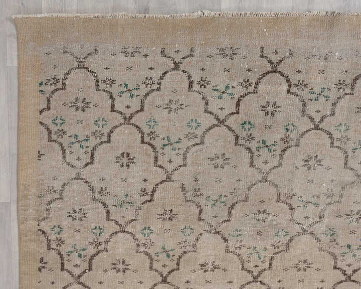 Vintage Turkish Rug 7' 1" x 9' 11" | No. VR20966