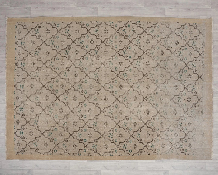 Vintage Turkish Rug 7' 1" x 9' 11" | No. VR20966