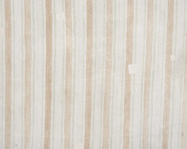 White Turkish Kilim Rug 5' 7" x 7' 1" Flat-Weave | No. VR20975
