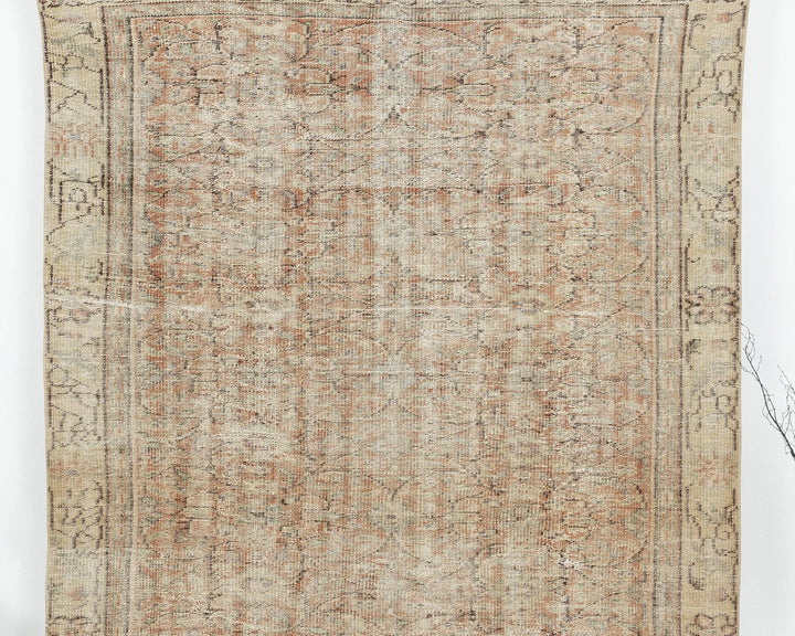 Multicolor Turkish Oushak Rug 5' 11" x 8' 6" Hand-Knotted | No. VR21173