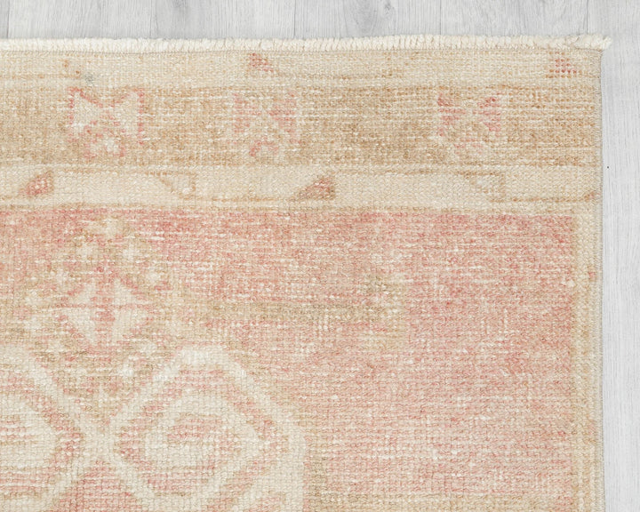Multicolor Turkish Oushak Rug 2'10" x 10'8" Hand-Knotted | No. VR21191