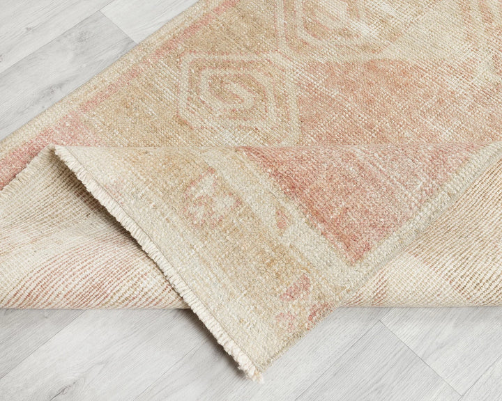 Multicolor Turkish Oushak Rug 2'10" x 10'8" Hand-Knotted | No. VR21191