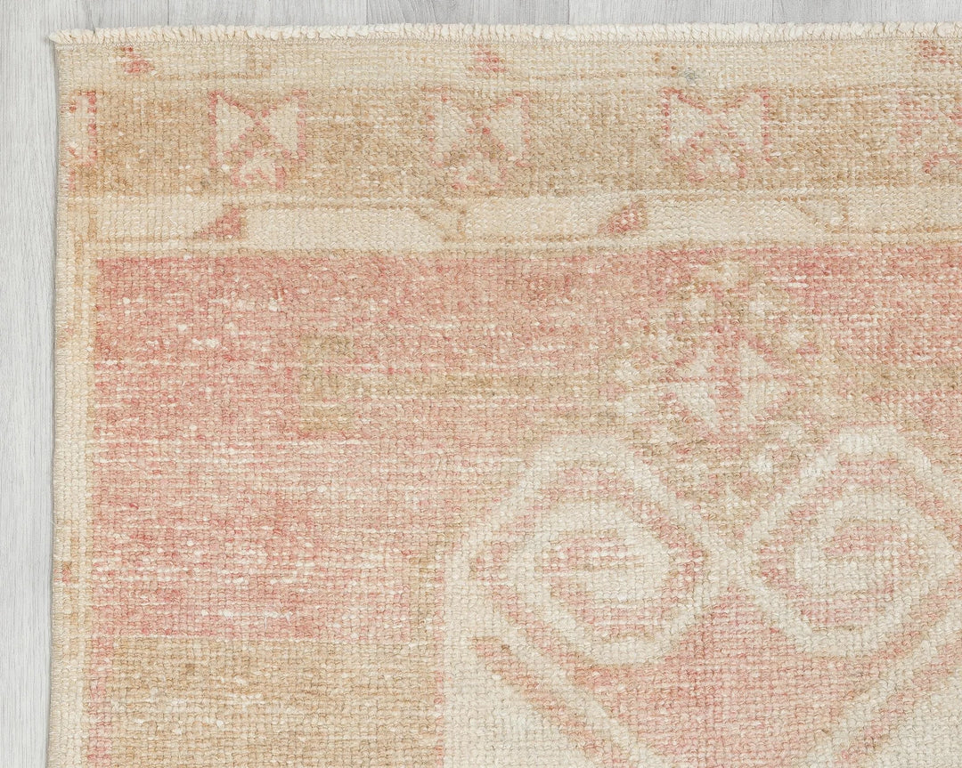 Multicolor Turkish Oushak Rug 2' 10" x 10' 8" Hand-Knotted | No. VR21191