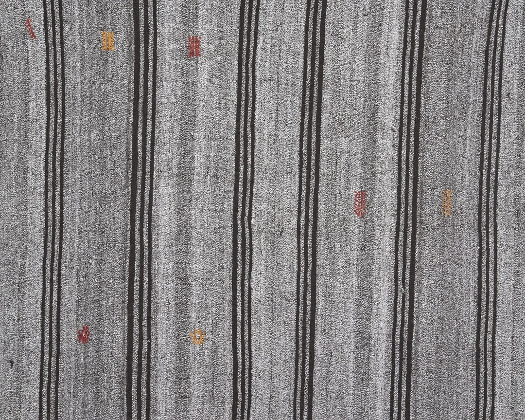 Gray Kilim Rug 5' 7" x 8' 6" | No. VR21279