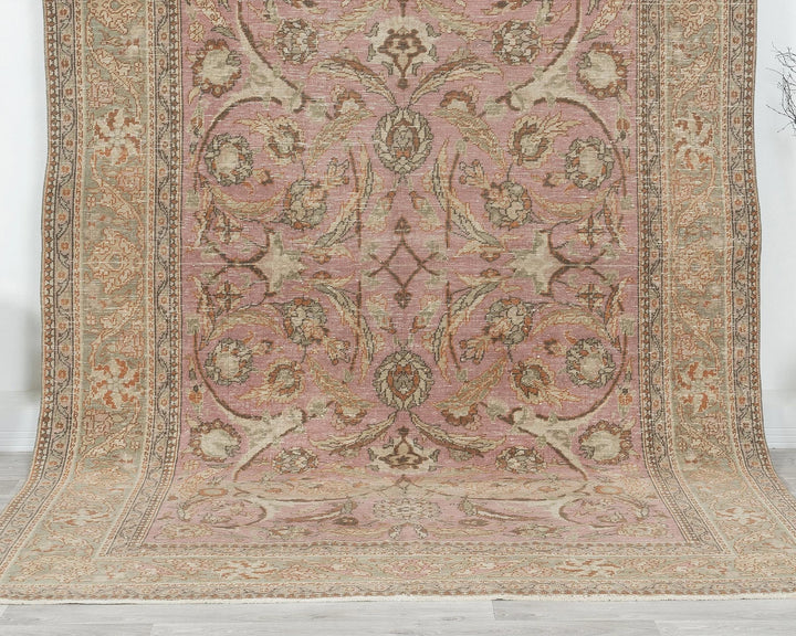 Multicolor Turkish Oushak Rug 6'5" x 9'11" Hand-Knotted | No. VR21607