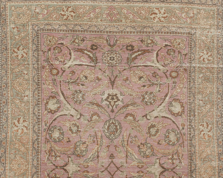 Multicolor Turkish Oushak Rug 6'5" x 9'11" Hand-Knotted | No. VR21607