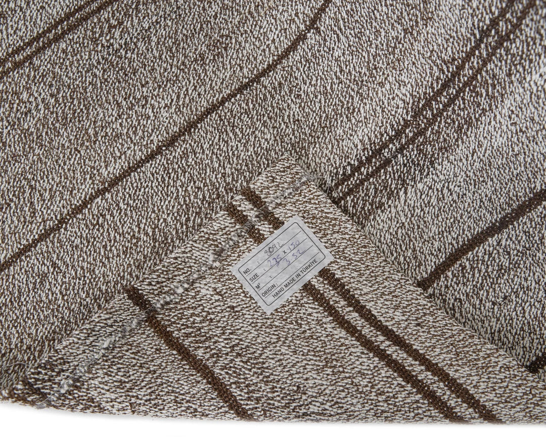 Gray Kilim Rug 4' 11" x 7' 9" | No. VR21669