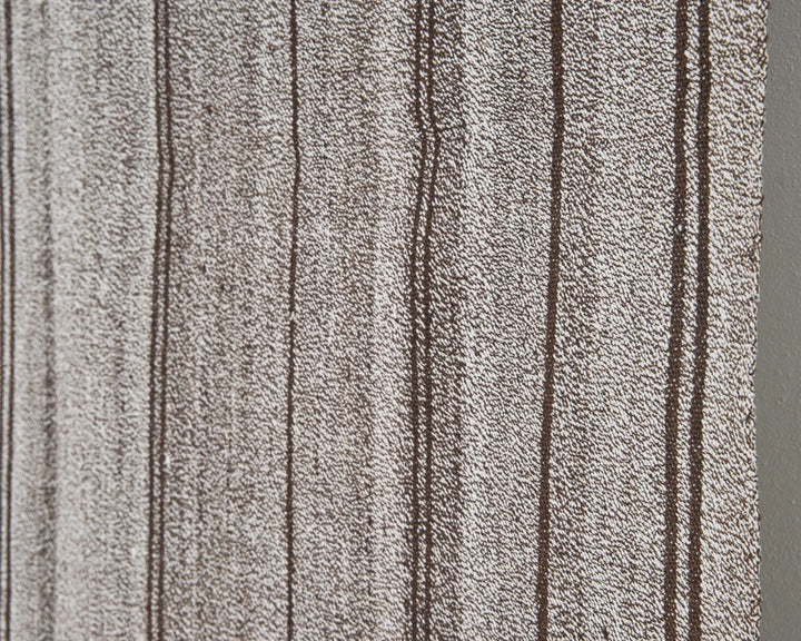 Gray Kilim Rug 4' 11" x 7' 9" | No. VR21669