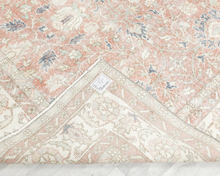 Multicolor Turkish Oushak Rug 6'2" x 9'10" Hand-Knotted | No. VR21862
