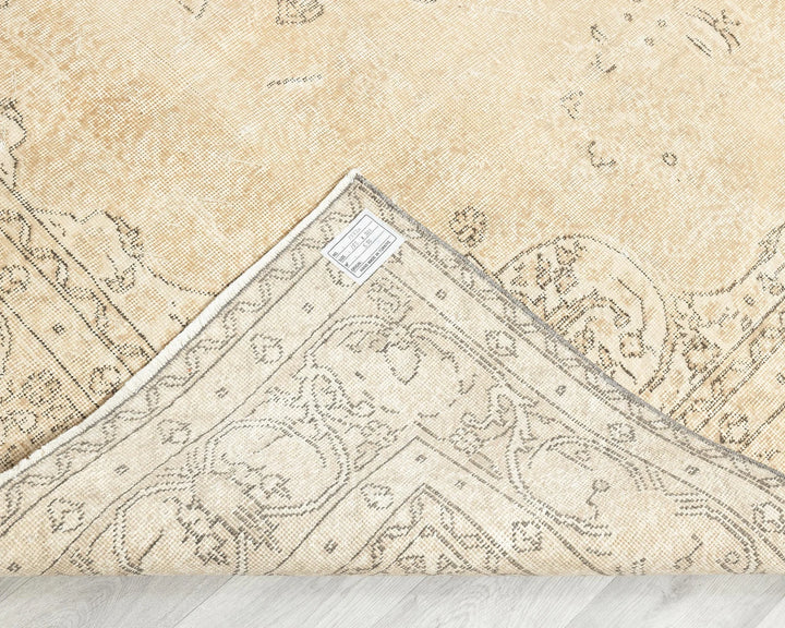 Multicolor Turkish Oushak Rug 6' x 10' 6" Hand-Knotted | No. VR22237