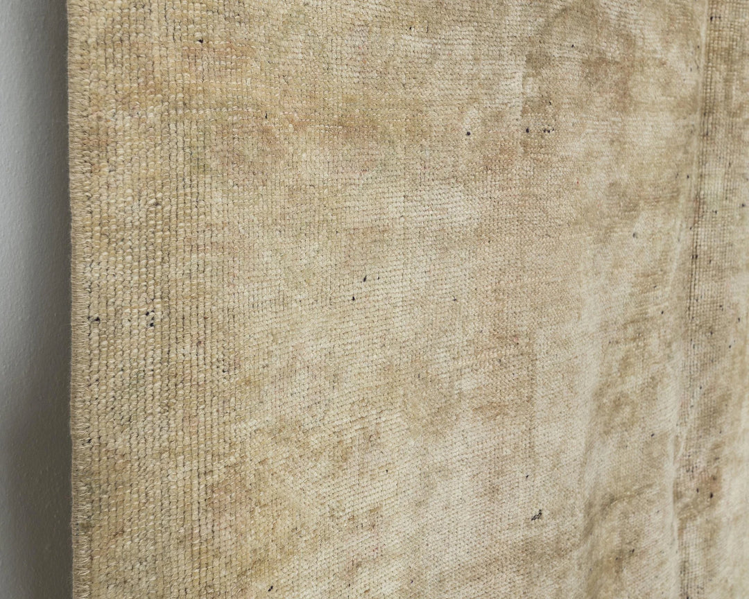Brown Turkish Oushak Rug 4'5" x 8'5" Hand-Knotted | No. VR22384