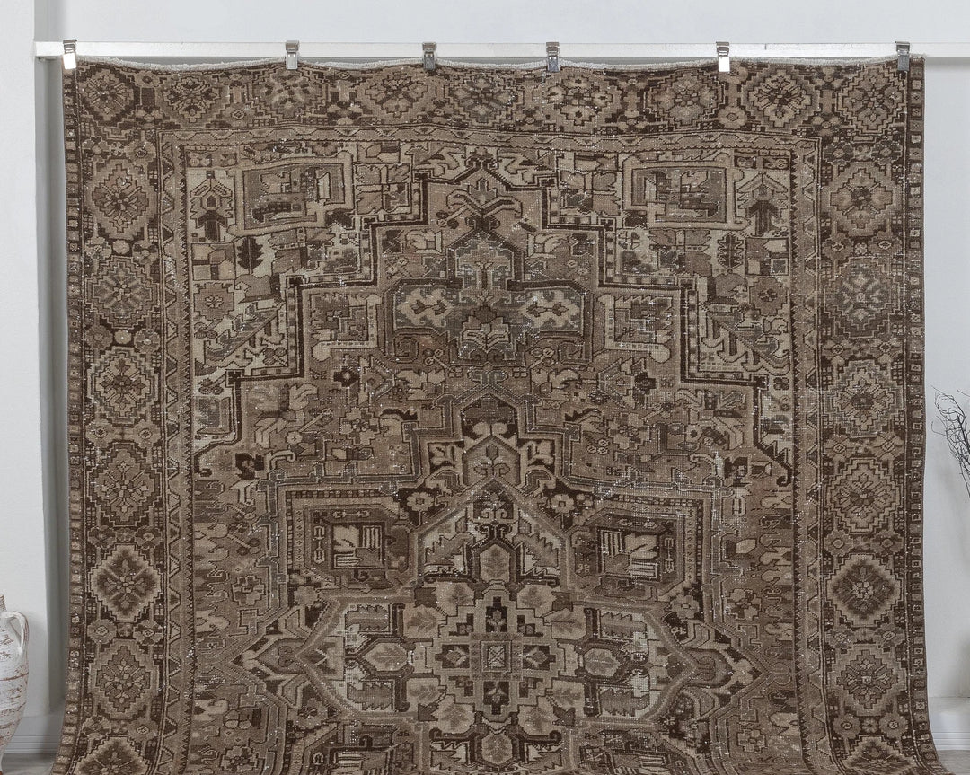 Multicolor Turkish Vintage Rug 5' x 12' Hand-Knotted | No. VR22542