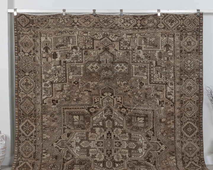 Multicolor Turkish Vintage Rug 5' x 12' Hand-Knotted | No. VR22542