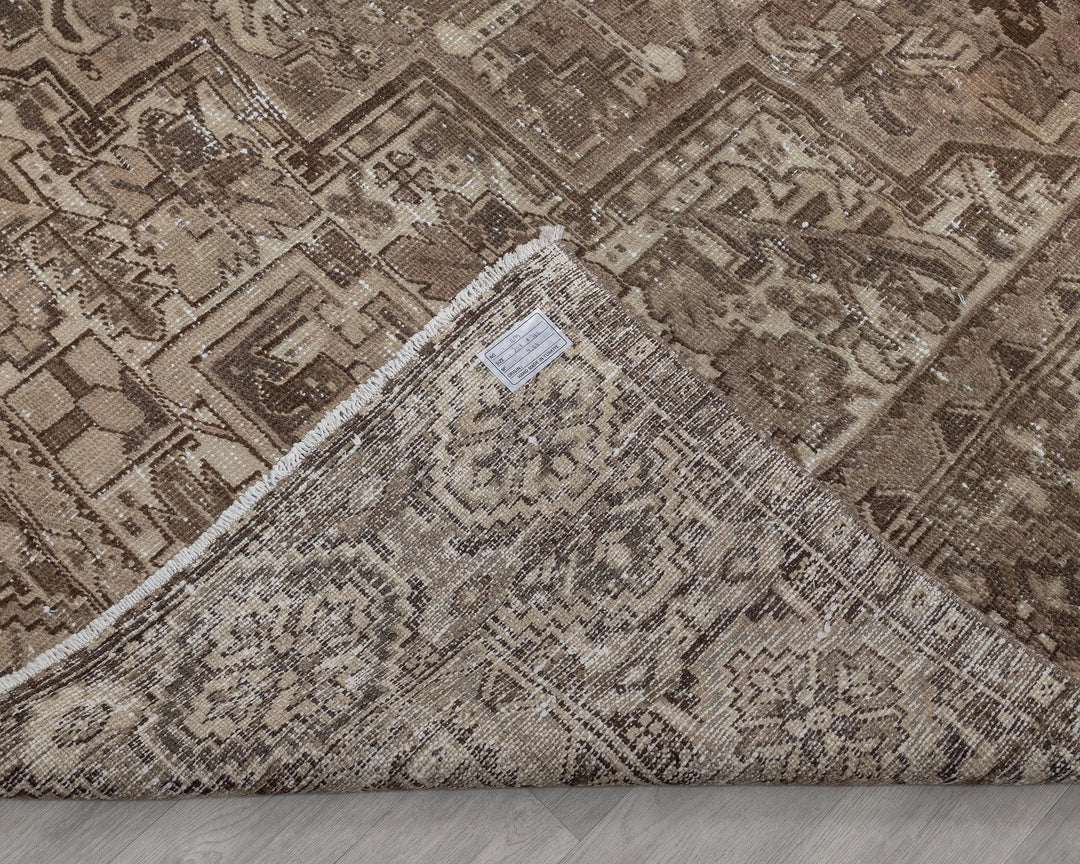 Multicolor Turkish Vintage Rug 5' x 12' Hand-Knotted | No. VR22542