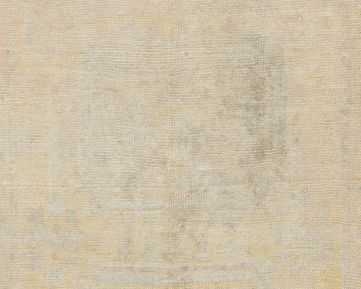 Multicolor Turkish Oushak Rug 3' 1" x 11' 6" Hand-Knotted view