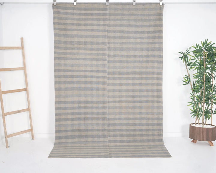Multicolor Turkish Kilim Rug 5' 1" x 7' 10" Flat-Weave | No. VR22707