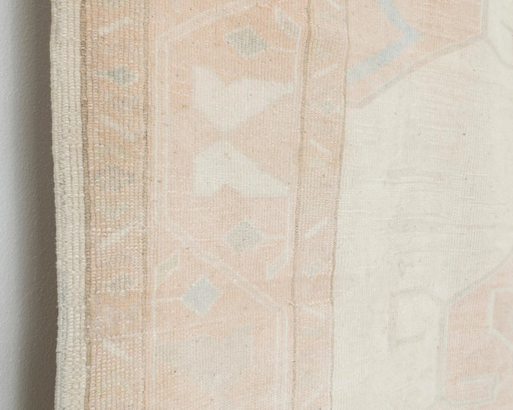 Beige Turkish Oushak Rug 7' 1" x 5' 10" Hand-Knotted | No. VR22774