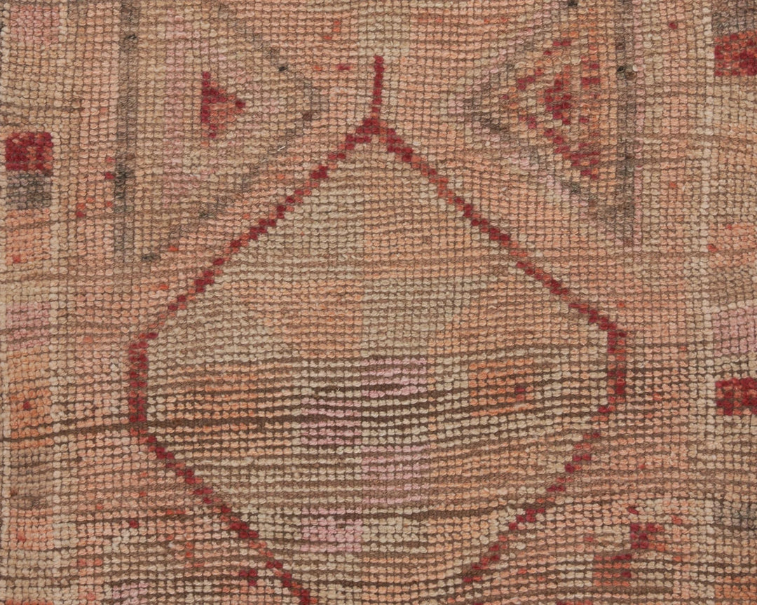 Multicolor Turkish Oushak Rug 2'11" x 11'6" Hand-Knotted | No. VR22970