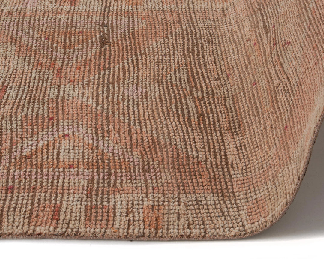 Multicolor Turkish Oushak Rug 2'11" x 11'6" Hand-Knotted | No. VR22970