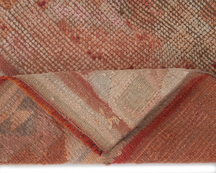 Multicolor Turkish Oushak Rug 2'11" x 11'6" Hand-Knotted | No. VR22970