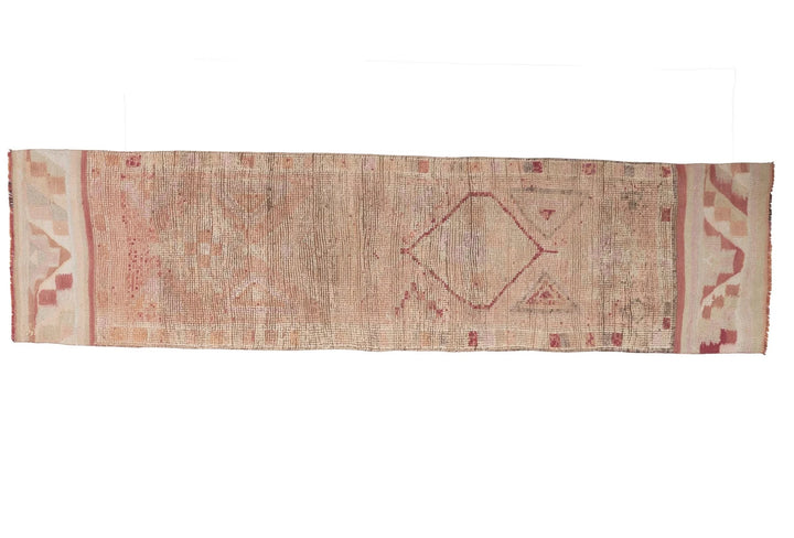 Multicolor Turkish Oushak Rug 2'11" x 11'6" Hand-Knotted | No. VR22970