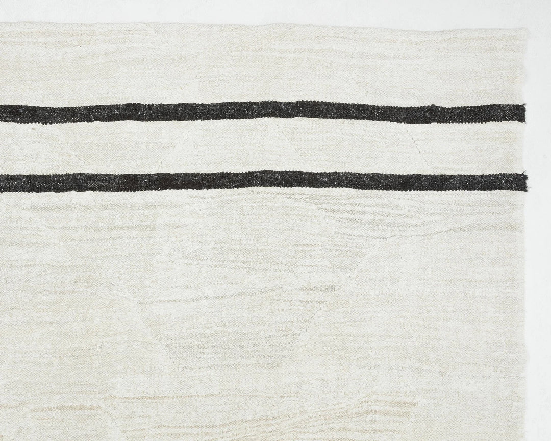 Black Kilim Rug 8' 11" x 11' 7" | No. VR23066