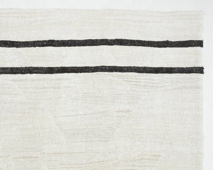 Black Kilim Rug 8' 11" x 11' 7" | No. VR23066
