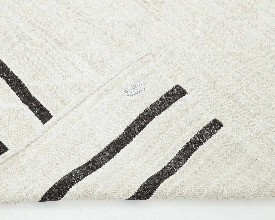 Black Kilim Rug 8' 11" x 11' 7" | No. VR23066