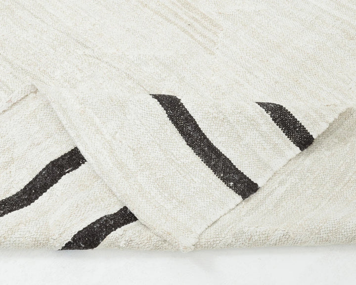 Black Kilim Rug 8' 11" x 11' 7" | No. VR23066