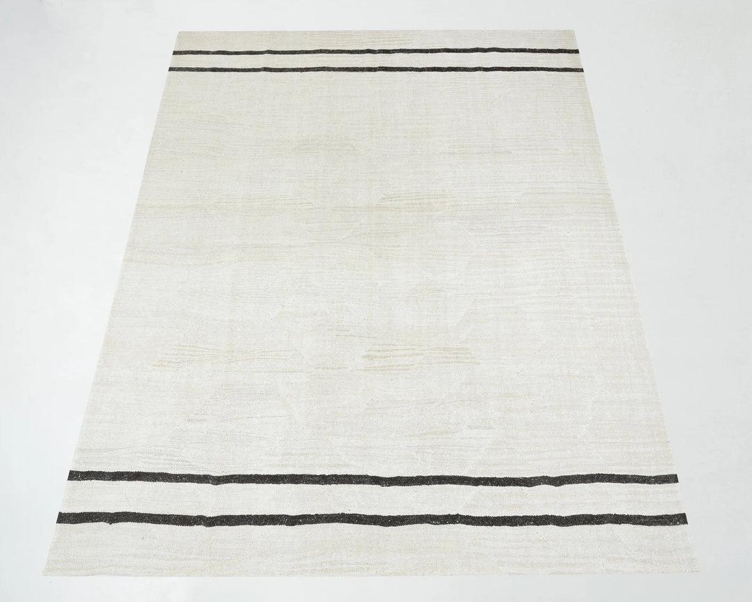 Black Kilim Rug 8' 11" x 11' 7" | No. VR23066