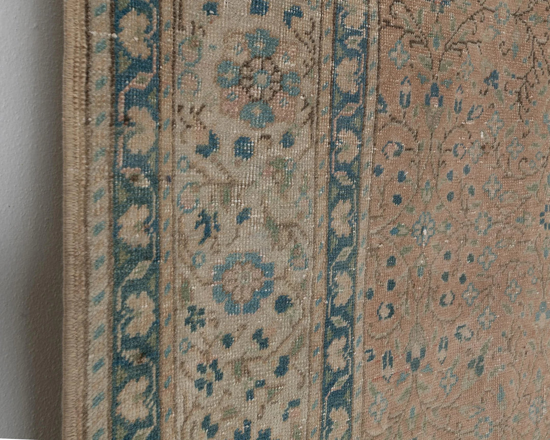 Multicolor Turkish Oushak Rug 6'8" x 9'3" Hand-Knotted | No. VR23294