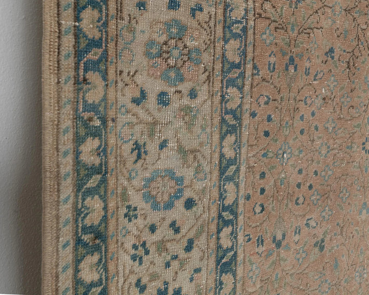 Multicolor Turkish Oushak Rug 6'8" x 9'3" Hand-Knotted | No. VR23294