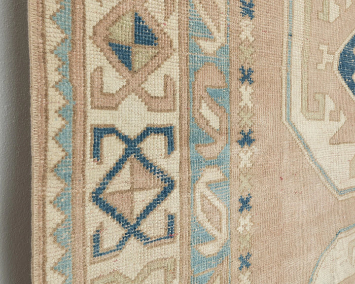 Multicolor Turkish Oushak Rug 5'6" x 7'11" Hand-Knotted | No. VR23383