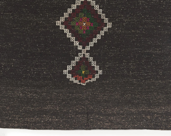 Rust Turkish Kilim Rug 5' 7" x 10' Flat-Weave | No. VR23485