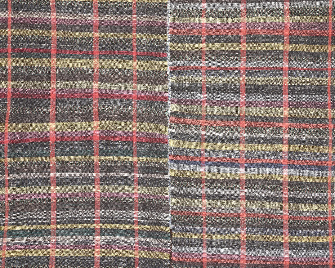 Multicolor Turkish Kilim Rug 7' 9" x 5' 3" Flat-Weave | No. VR23589