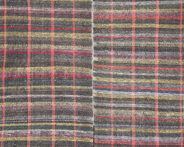 Multicolor Turkish Kilim Rug 7' 9" x 5' 3" Flat-Weave | No. VR23589