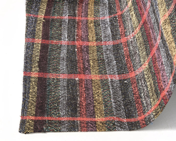 Multicolor Turkish Kilim Rug 7' 9" x 5' 3" Flat-Weave | No. VR23589